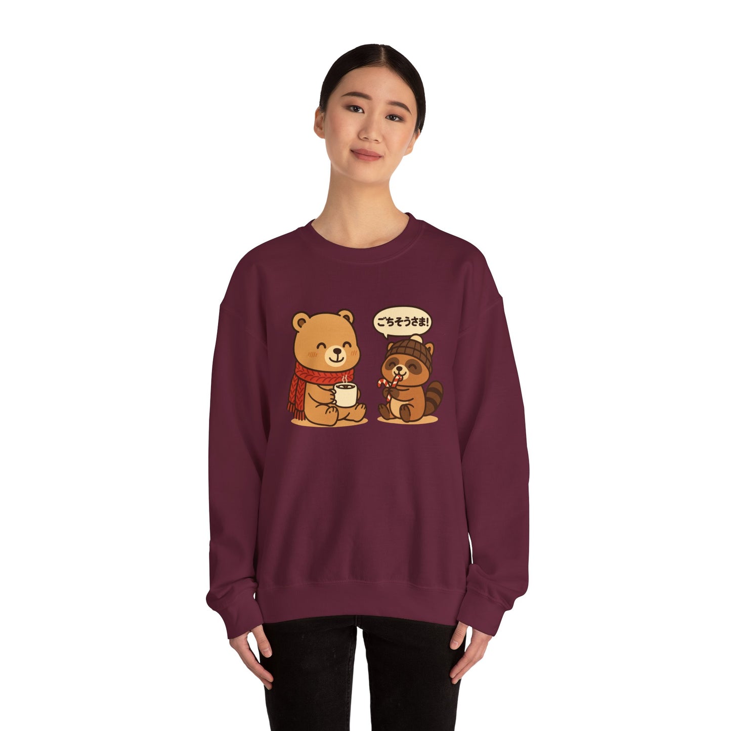 Bear & Tanuki Winter Crewneck