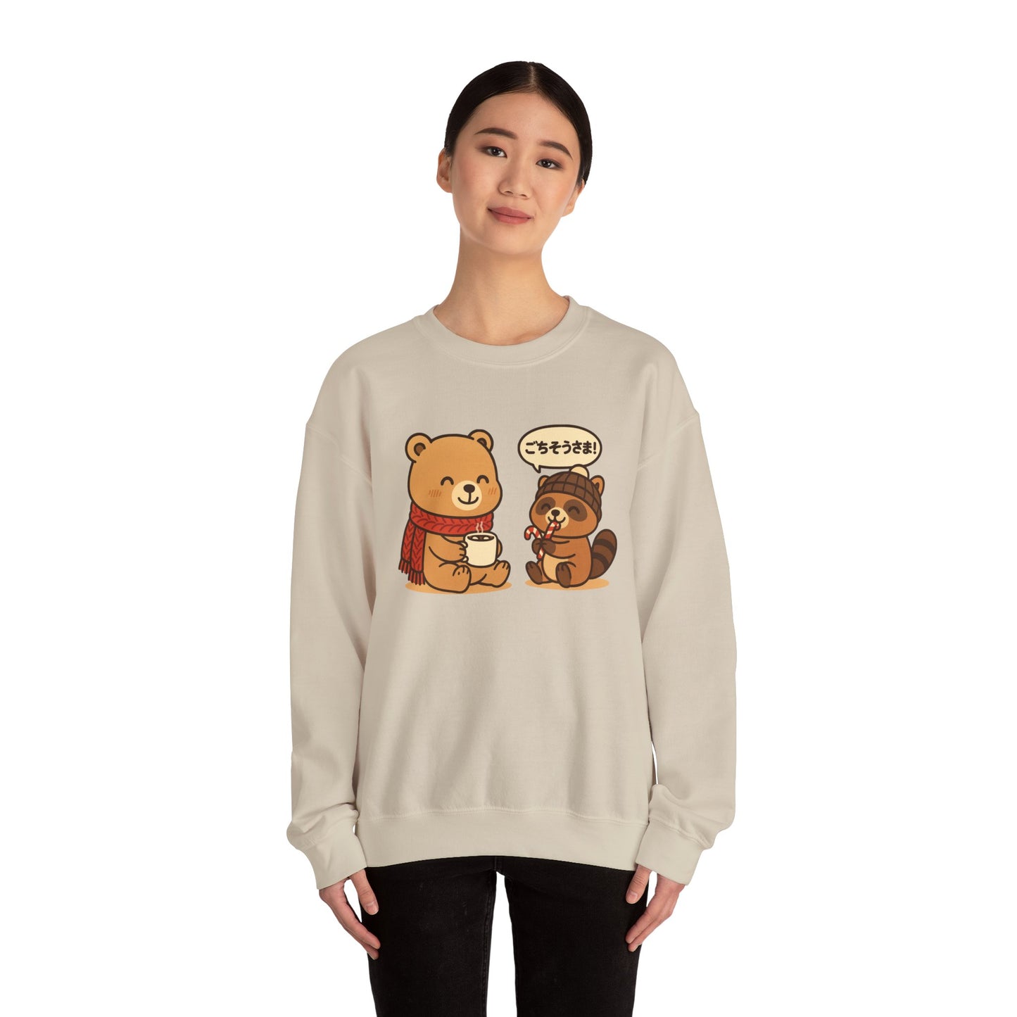 Bear & Tanuki Winter Crewneck