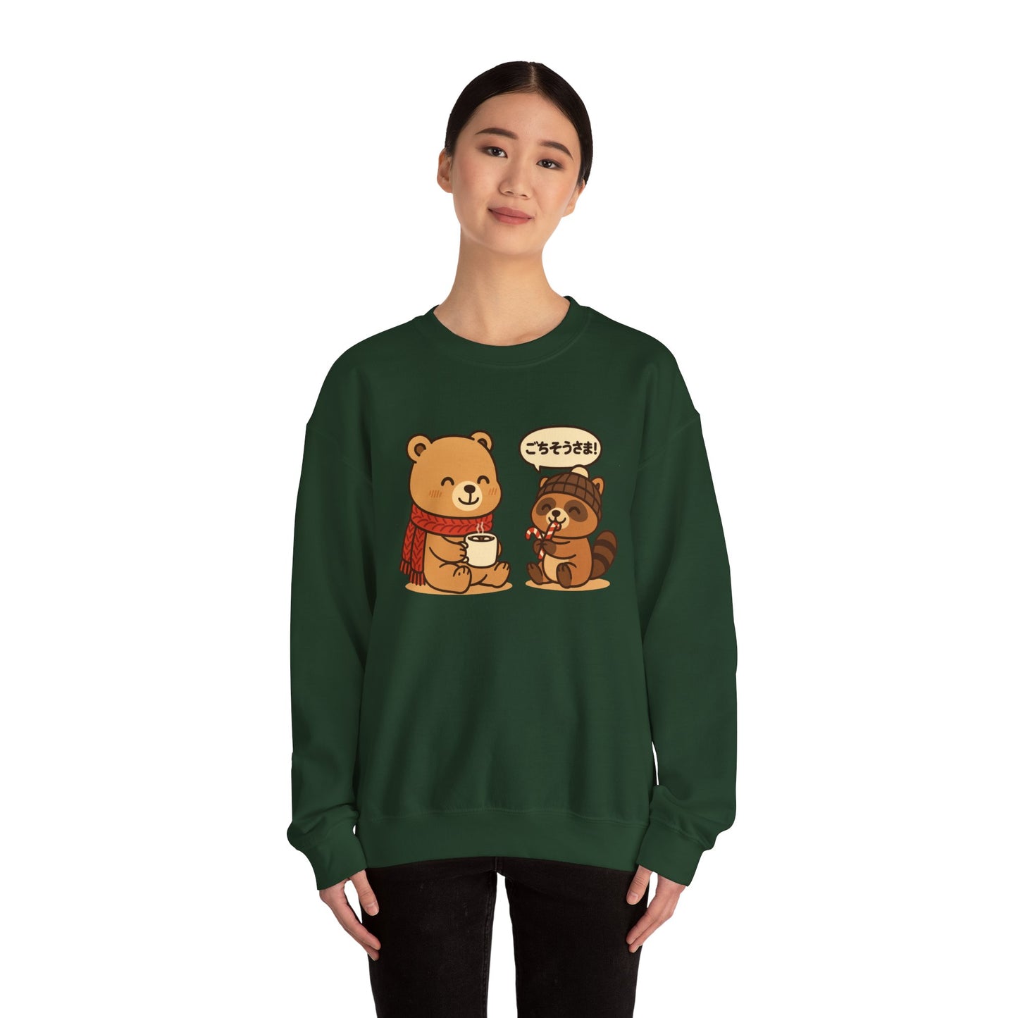Bear & Tanuki Winter Crewneck